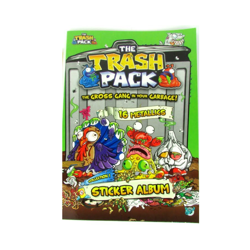 Wholesale Trash Pack Sticker Book - (Case of 16)