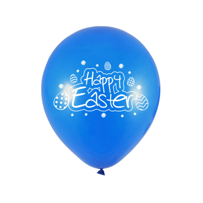 Wholesale Easter Balloons Multicoloured 12 Pack - (Case of 12)