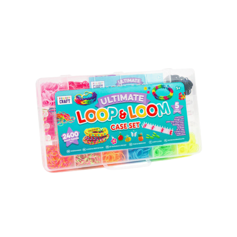 Wholesale Ultimate Loom Bands Loop & Loom Case Set - (Case of 12)
