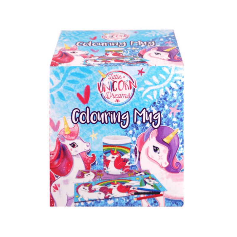Wholesale Unicorn Colouring Mug - (Case of 12)