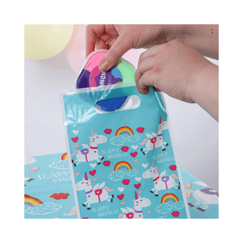 Wholesale 16 Unicorn Party Loot Bags - (Case of 12)