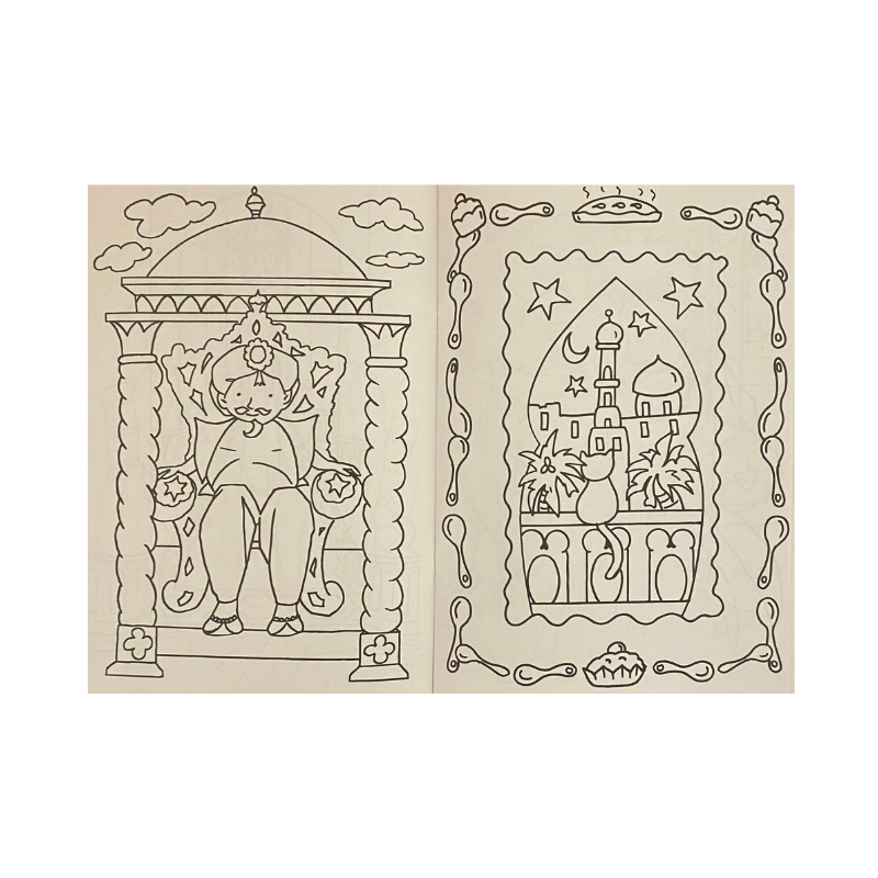 Wholesale Aladdin Colouring Book - (Case of 12)