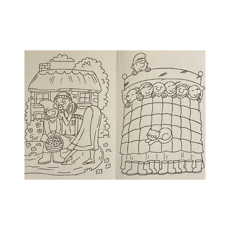 Snow White and the Seven Dwarfs Colouring Book