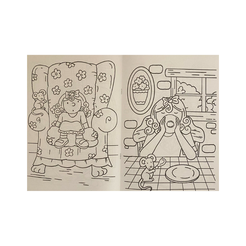 Wholesale Goldilocks And The Three Bears Colouring Book - (Case of 12)