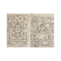 Wholesale Goldilocks And The Three Bears Colouring Book - (Case of 12)