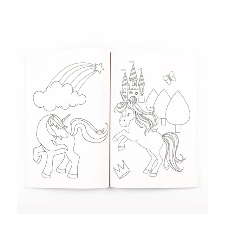Unicorns Jumbo Colouring Book