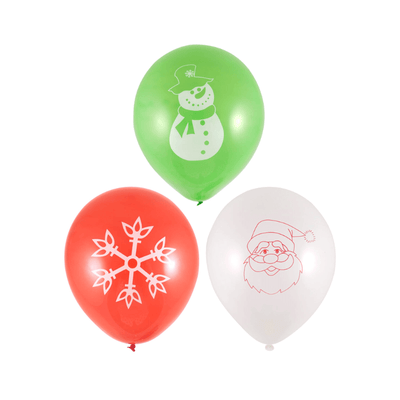 Wholesale Christmas Balloons - 12 Pack - (Case of 16)
