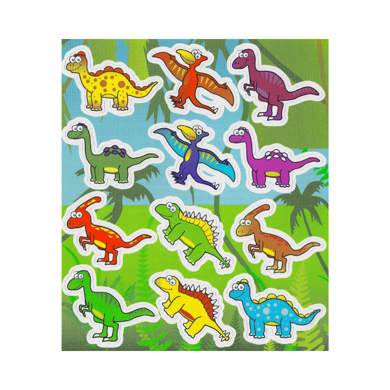 Fun Dinosaur Stickers