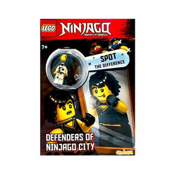 LEGO Book Defenders Spot The Difference Ninja Go City