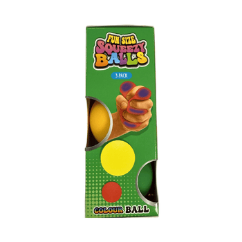 Mini Squeezy Stress Balls - 3 Pack