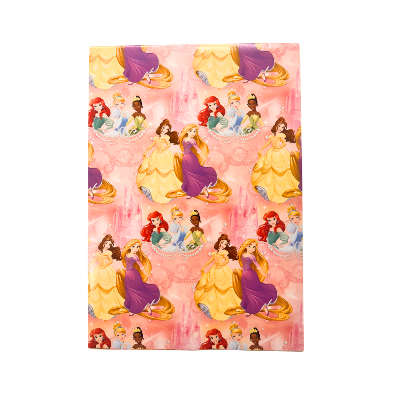Wholesale Princess Gift Wrap - (Case of 16)