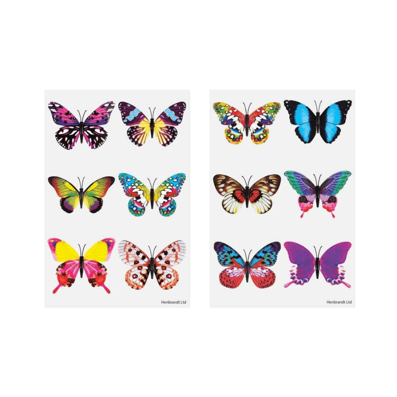 Fun Mini Butterfly Tattoos