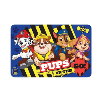 Paw Patrol Blue Table Placemat