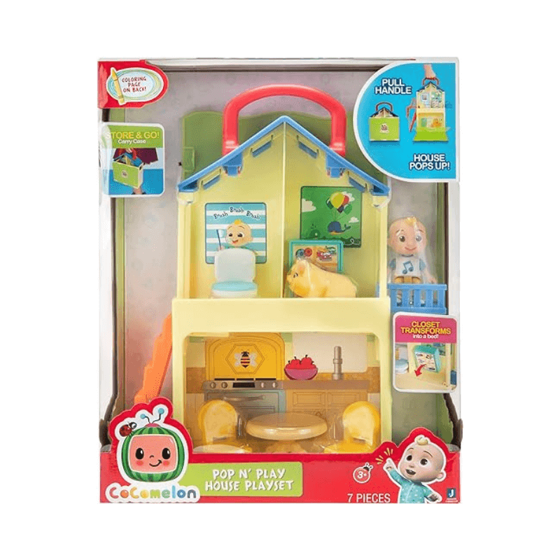 Wholesale Cocomelon Pop n Play House Playset - (Case of 2)
