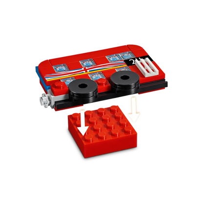 LEGO Magnets 853914 London Red Bus V46