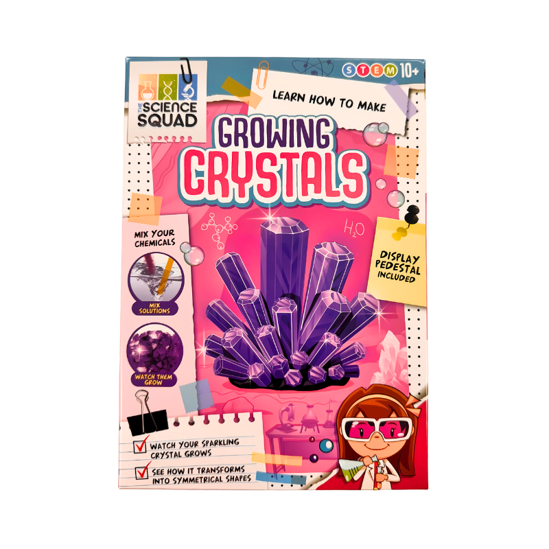 The Science Squad Crystal Growing Kit - Purple – PoundFun™