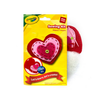 Crayola Heart Sewing Kits