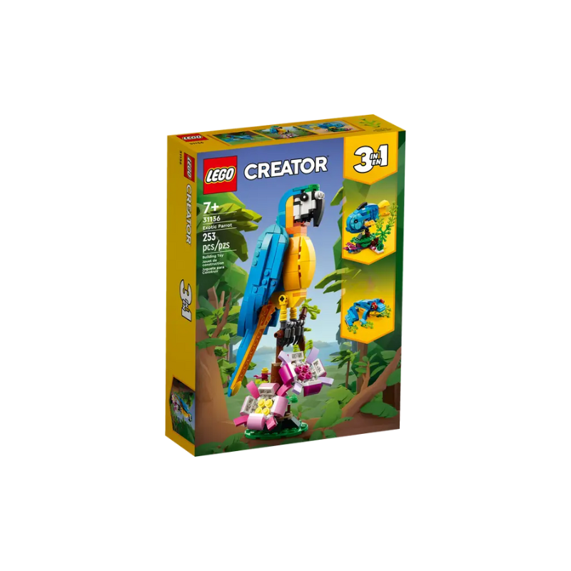 LEGO Creator 31136 Exotic Parrott  (3in1)