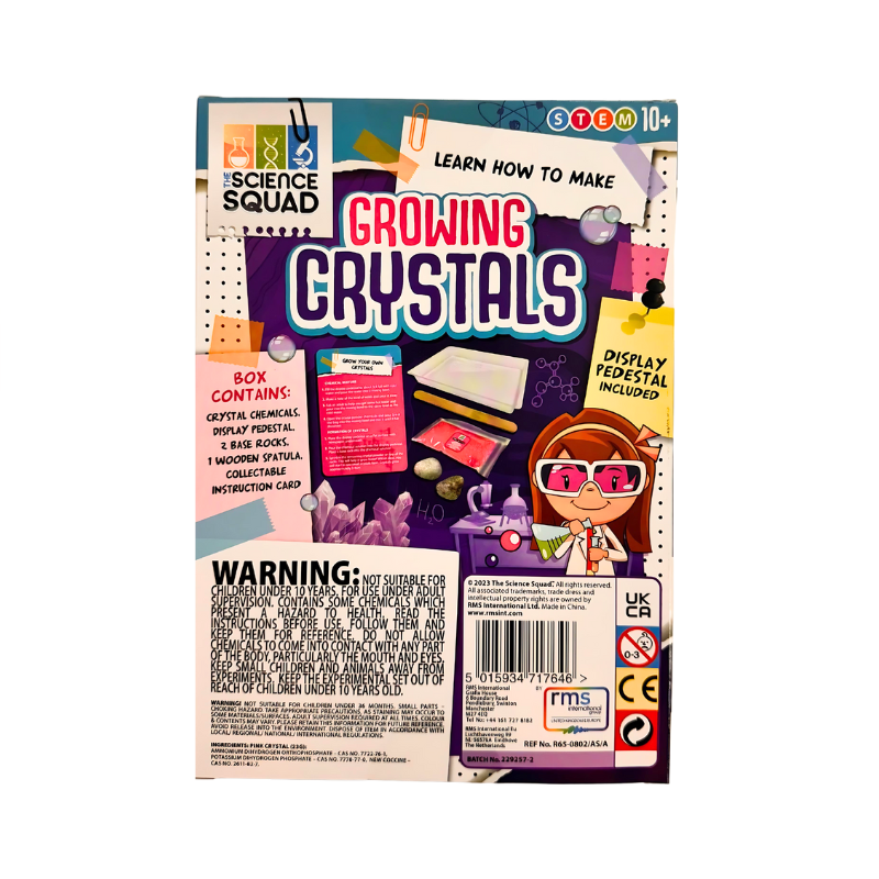 The Science Squad Crystal Growing Kit - Purple – PoundFun™