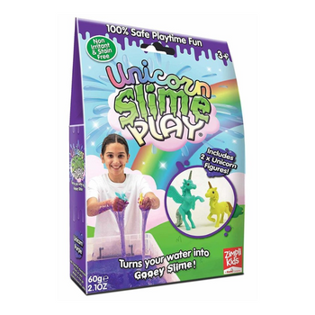 Unicorn Slime Play Purple