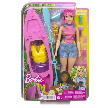 Mattel Barbie It Takes Two Camping Kayak Toy & Daisy Doll