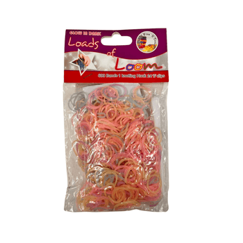 Wholesale 600 Glow in the Dark Loom Bands - (Case of 16)