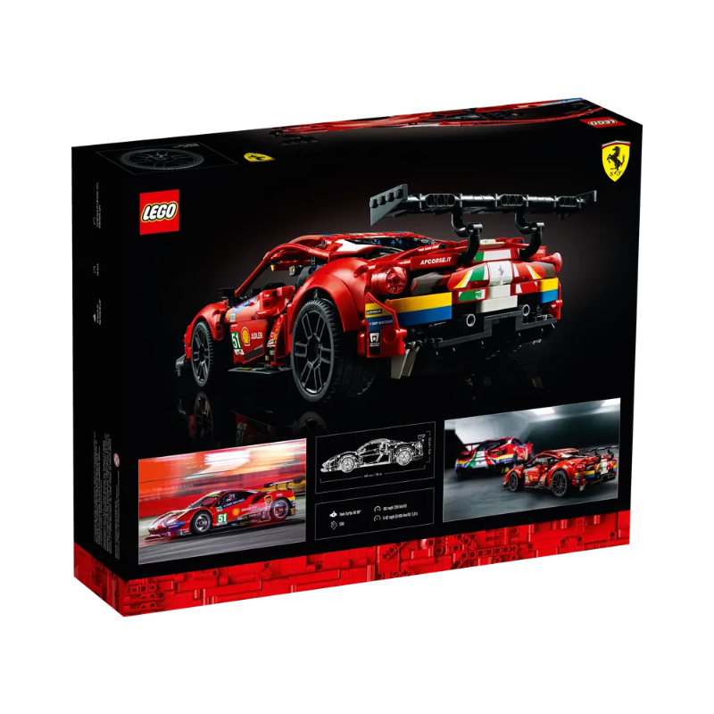 LEGO Technic 42125 Ferrari 488 GTE (AF Corse #51) – PoundFun