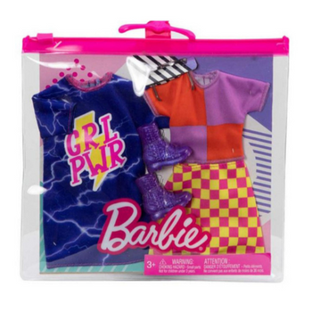 Mattel Barbie Doll Girl Power Dress & Accessories