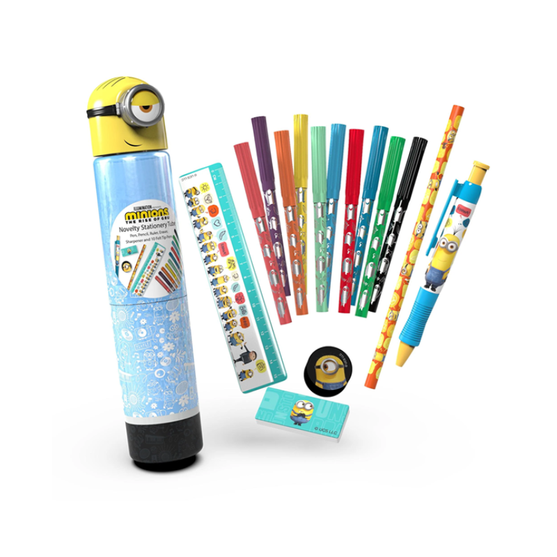 Minions The Rise Of Gru Stationery Tube