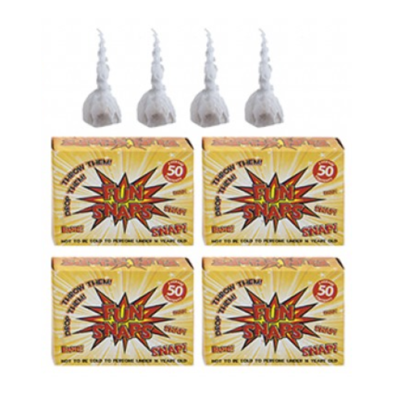 Fun Snaps Pack of 50 Fun Snaps Throw Bangers PoundFun™
