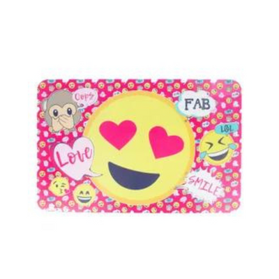 Wholesale Emoji Loveheart Table Placemat - (Case of 16)