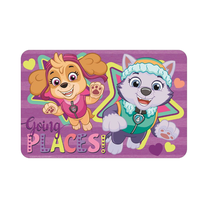 Paw Patrol Purple Table Placemat