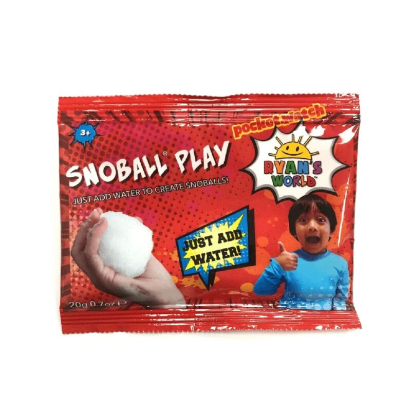 Wholesale Ryan's World Sensory Snoball Play Sachet - (Case of 16)