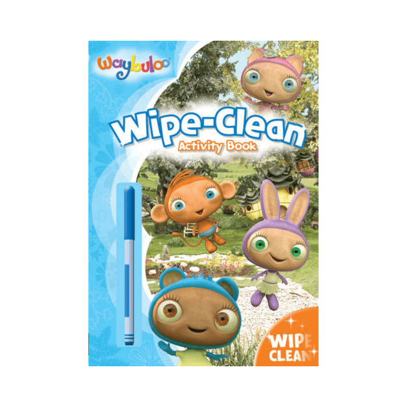 Wholesale Waybuloo Wipe Clean Activity Book - (Case of 16)
