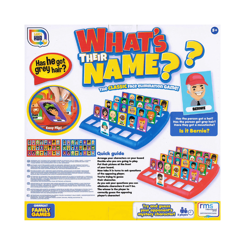 What’s Their Name Board Game – PoundFun™
