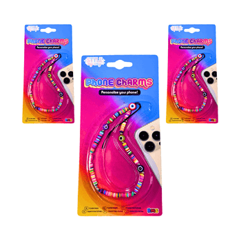 Wholesale Beaded Phone Charm - (Case of 24)