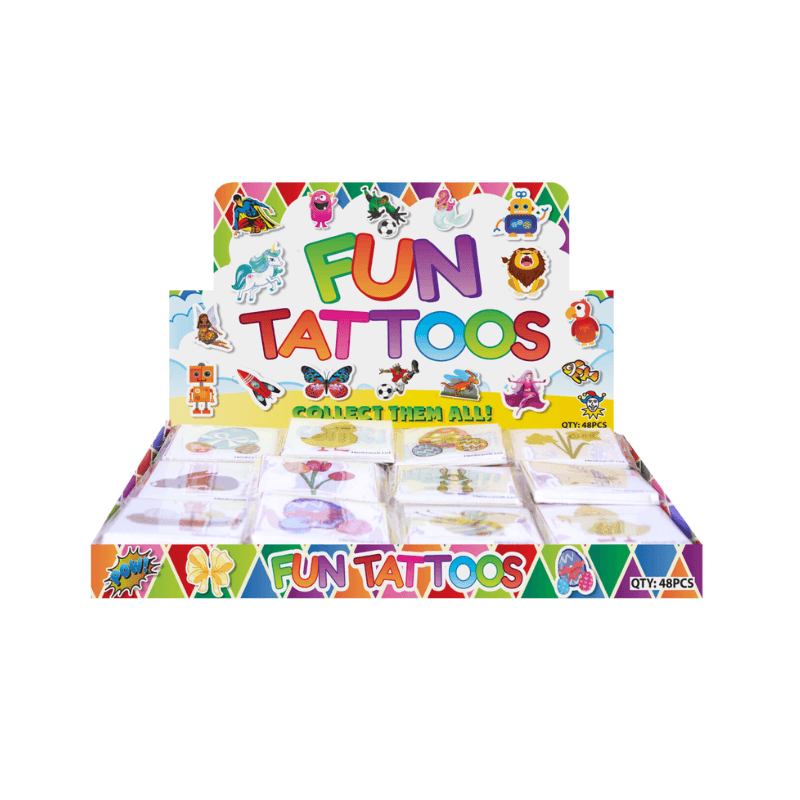 Wholesale Easter Chick Temporary Tattoos - (CDU of 48)