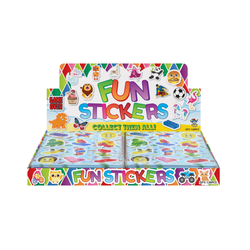 Wholesale Fun Building Blocks Stickers - (CDU of 120) | Cheap Wholesale ...