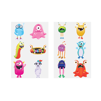 Wholesale Monster Temporary Tattoos - (CDU of 96)