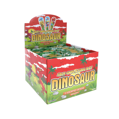 Wholesale Self Inflating Dinosaur Bat - (CDU of 48)