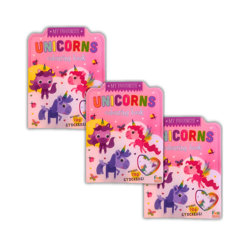 Wholesale Unicorn Sticker Colouring Book