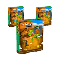 Wholesale Block Tech Dino Ambush 167pcs - (Case of 12)