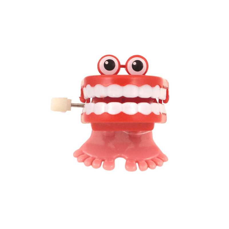 Wholesale Clockwork Chatting Teeth - (CDU of 12)