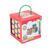 Wholesale CoComelon Educational Puzzle Stacking Cubes - (Case of 12)