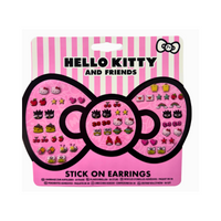 Wholesale Hello Kitty Stick On Earrings - (Case of 24)