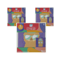 Wholesale Make Your Own Alpaca Glitter Art - (Case of 24)