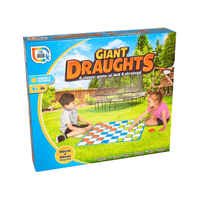 Wholesale Outdoor Giant Draughts Board Game - (Case of 12)