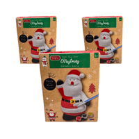 Wholesale Paint Your Own Christmas Santa Figure - (Case of 12)