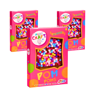 Wholesale Pom Poms - (Case of 24)