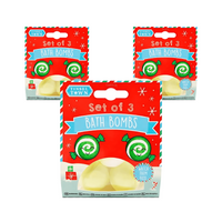 Wholesale Set of 3 Green Christmas Bath Bombs - (Case of 12)